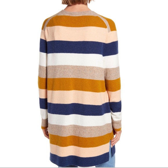 Madewell Kent Stripe Cardigan Sweater Size XS - Picture 3 of 11